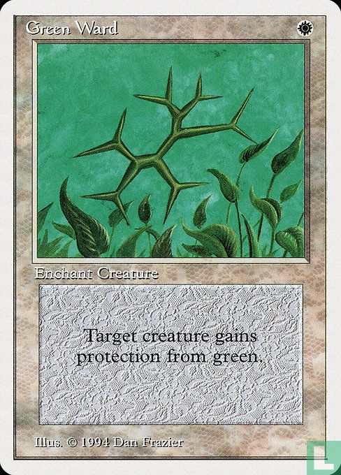 Green Ward 020/306 (1994) - 1994) Summer Magic/Edgar - LastDodo