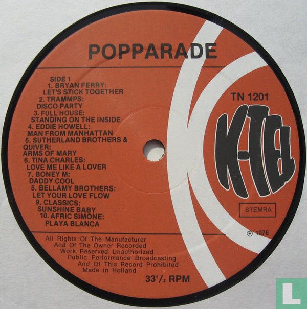 Pop Parade
