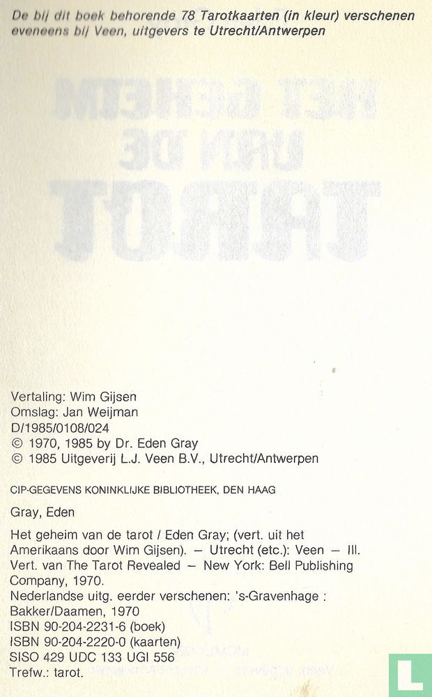 Het geheim van de Tarot