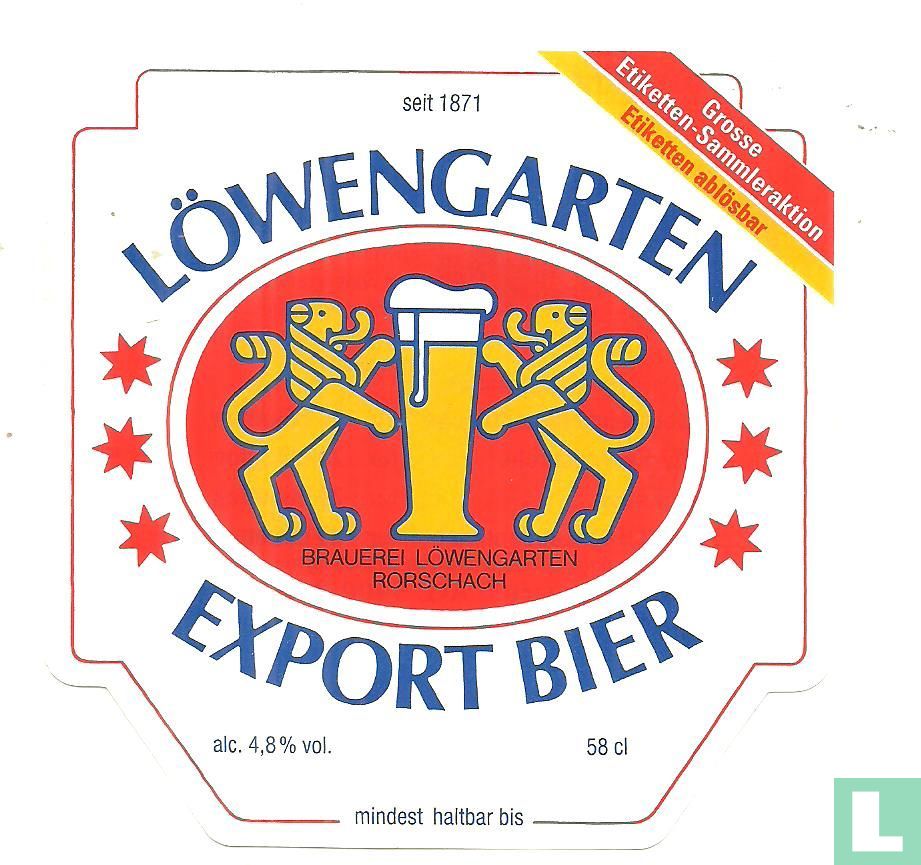 Löwengarten Export Bier