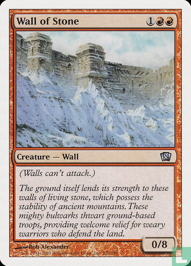 Wall of Stone