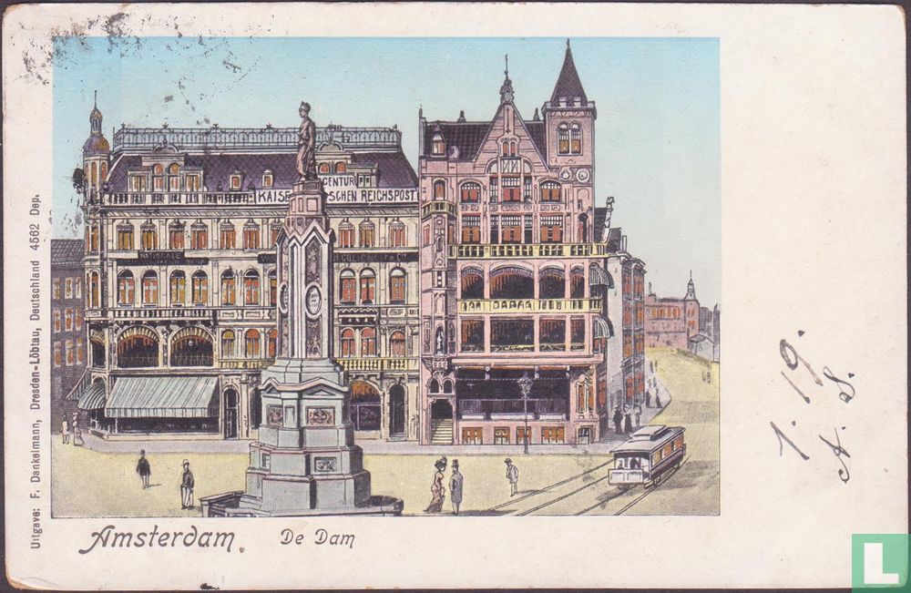 Amsterdam,                   De Dam       
