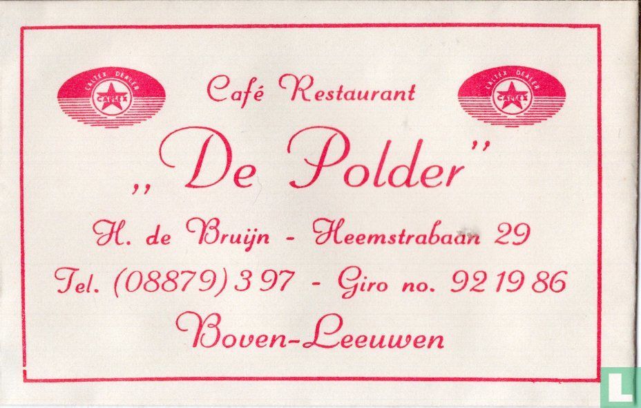 Cafe Restaurant "De Polder"