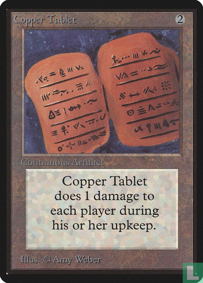 Copper Tablet