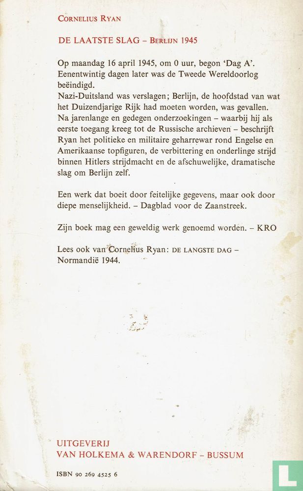 De laatste slag