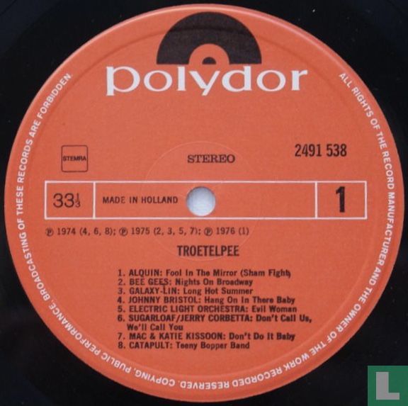 Troetelpee