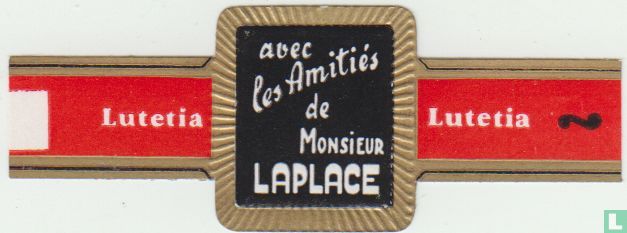 Avec les Amitiés de Monsieur Laplace - Lutetia - Lutetia