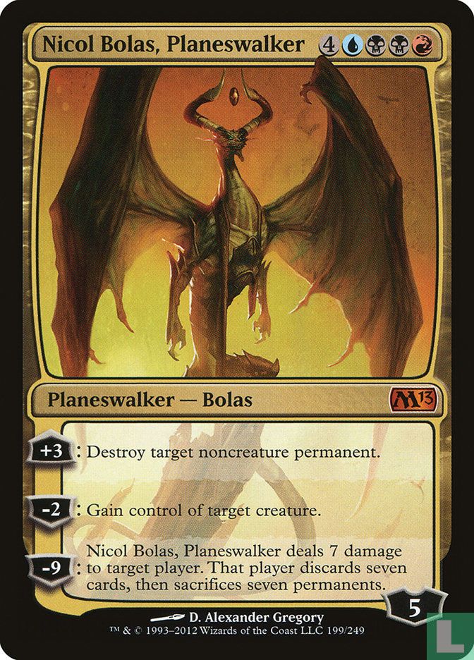 Nicol Bolas, Planeswalker