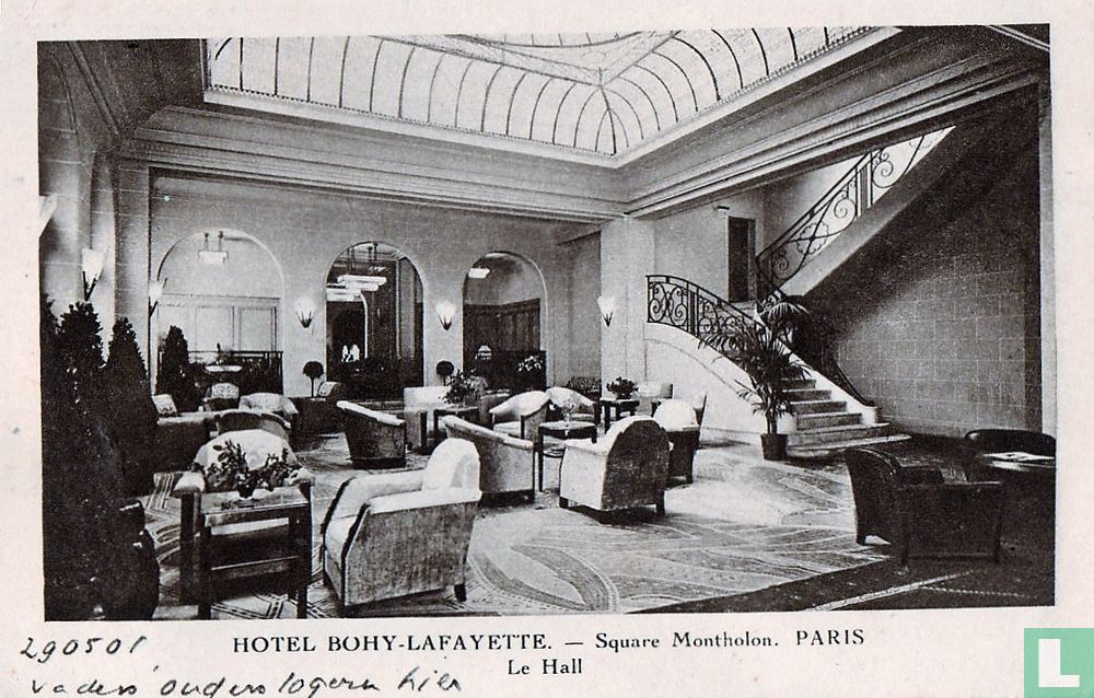 Hotel Bohy Lafayette, Le Hall (1929) - Parijs - LastDodo