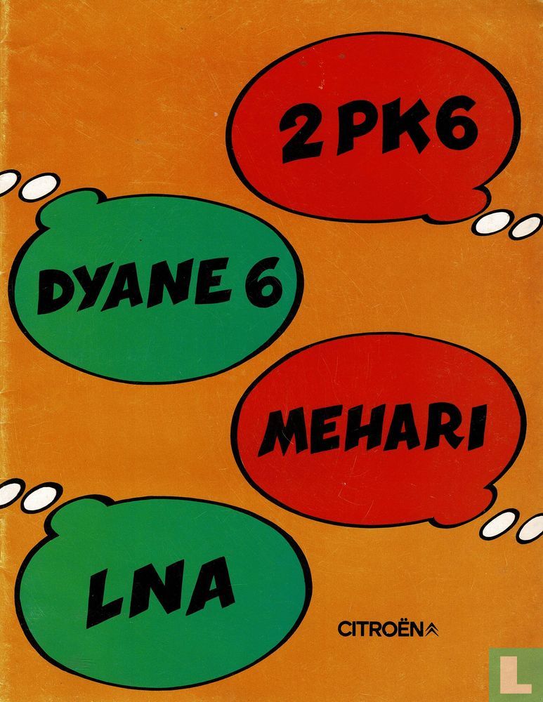 Citroen 2PK6 Dyane 6 Mehari LNA 