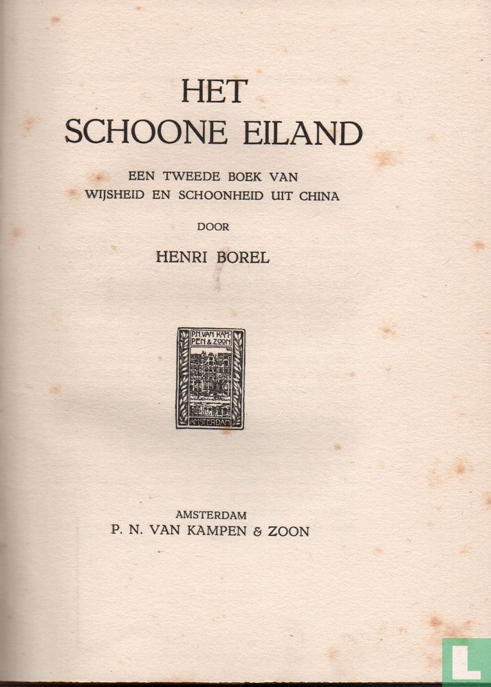 Het schoone eiland