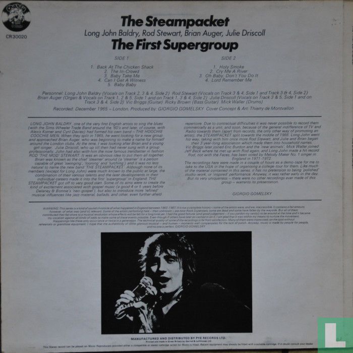 The First Supergroup