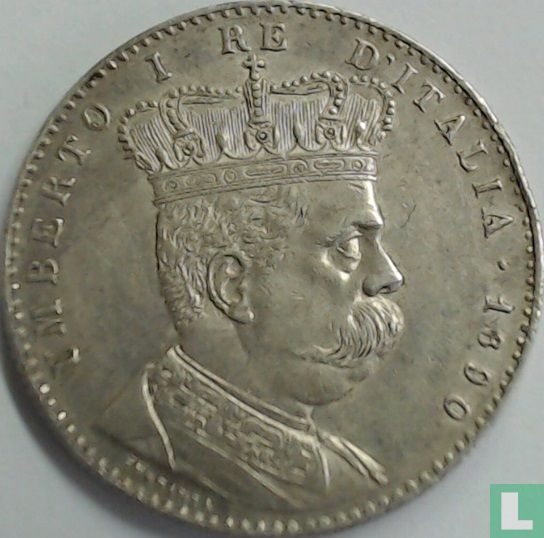 Érythrée 2 lire 1890