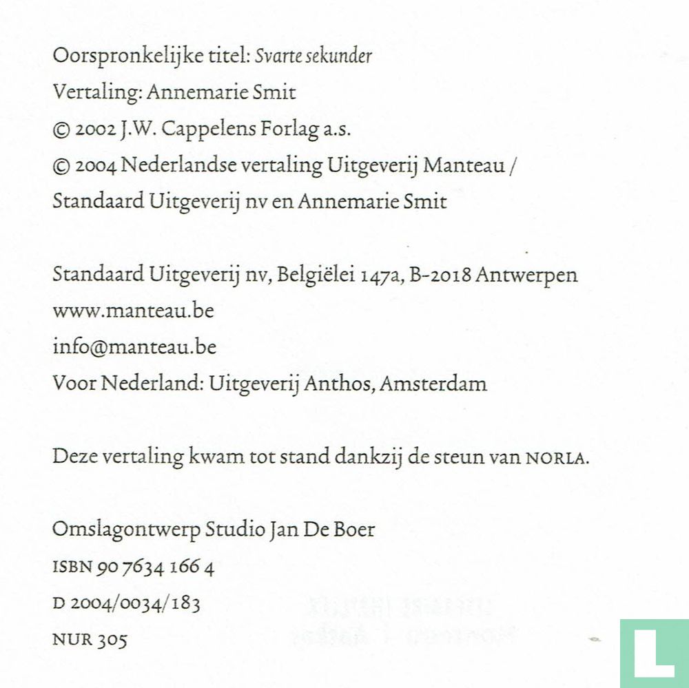 Zwarte seconden