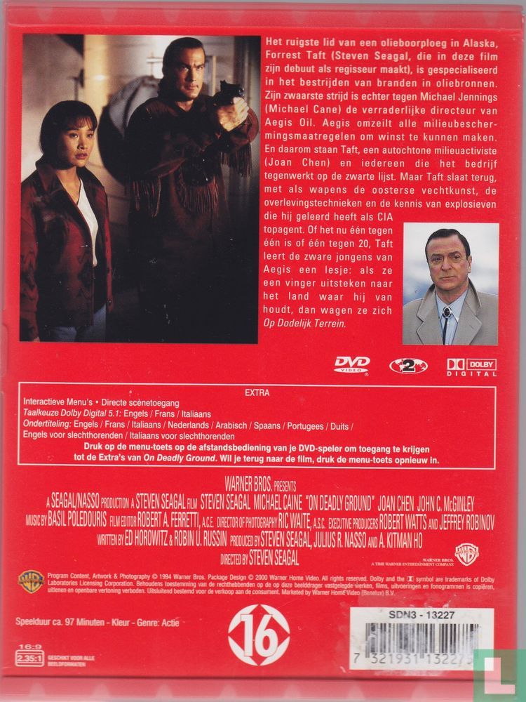 On Deadly Ground DVD (2000) - DVD - LastDodo