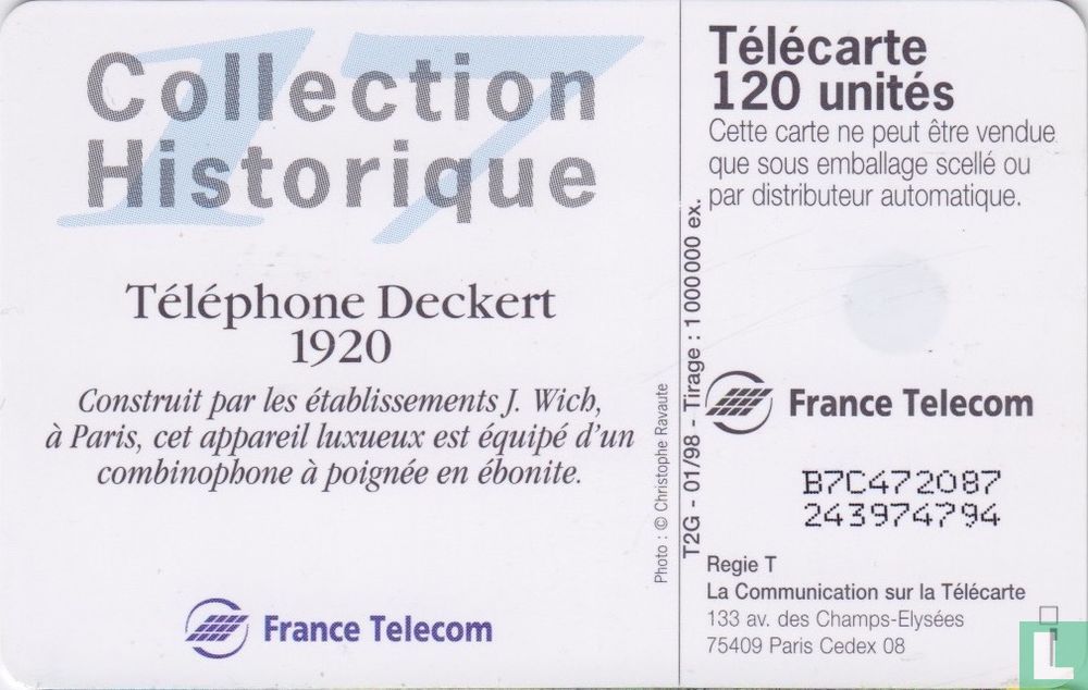 Téléphone Deckert