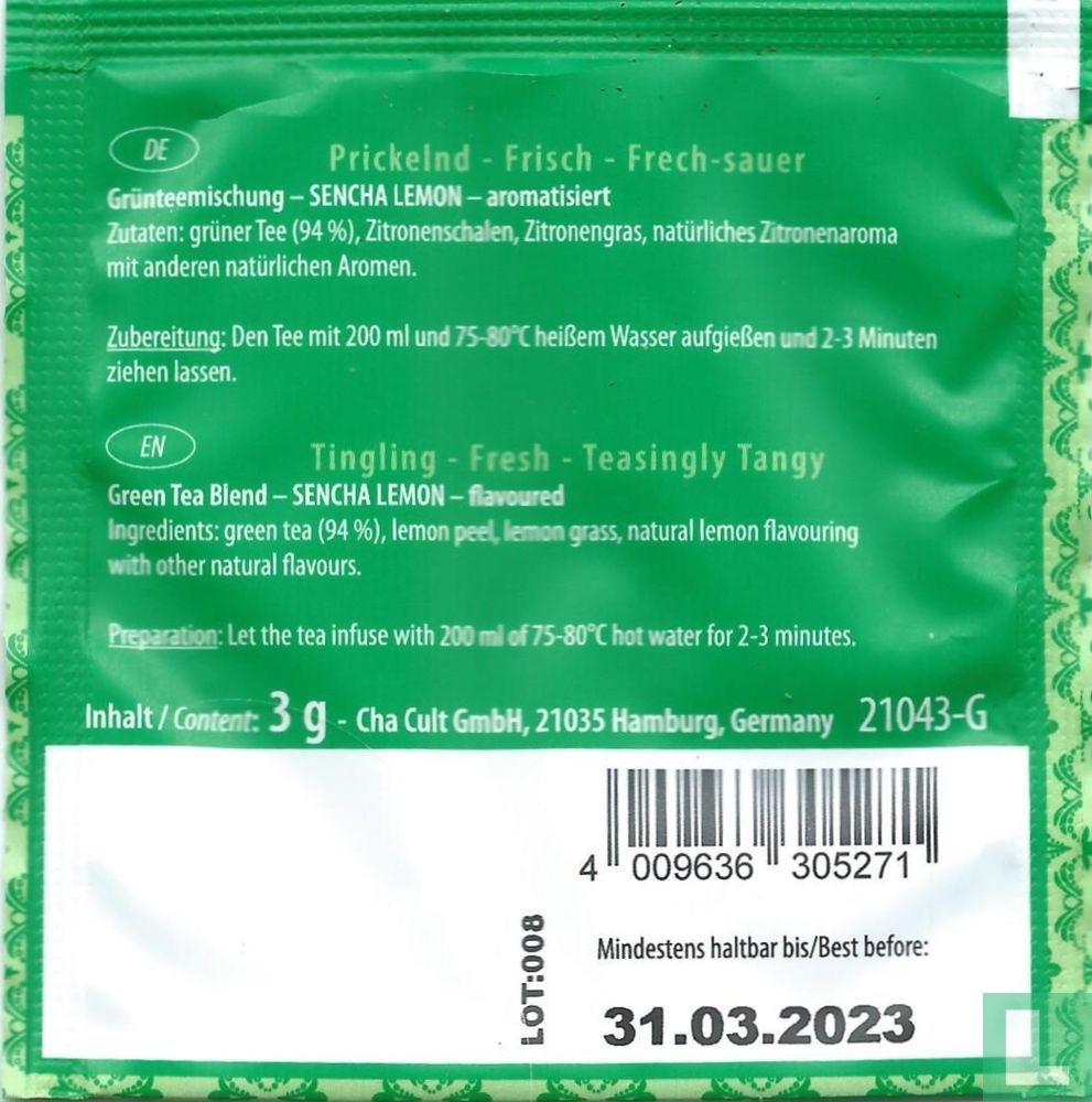 Sencha Lemon