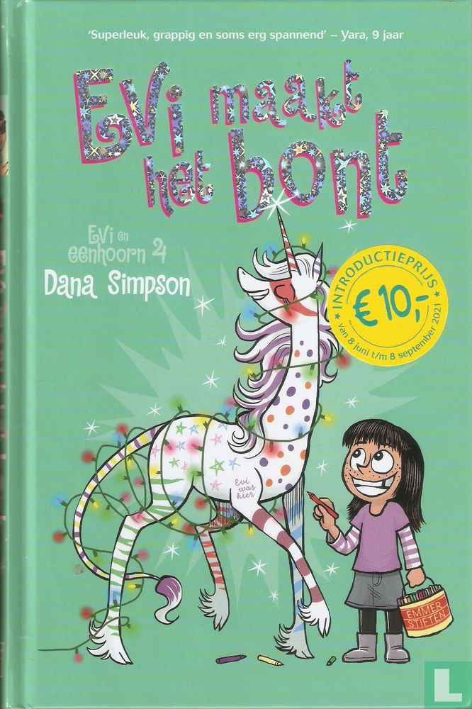 Evi maakt het bont