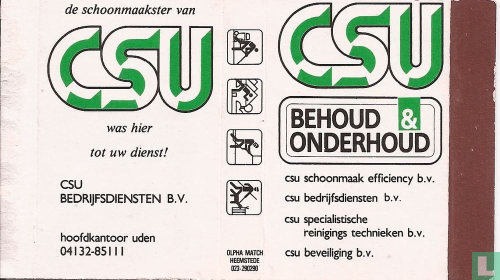 CSU behoud & onderhoud