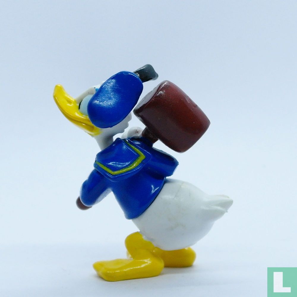 Donald Duck mit Hammer