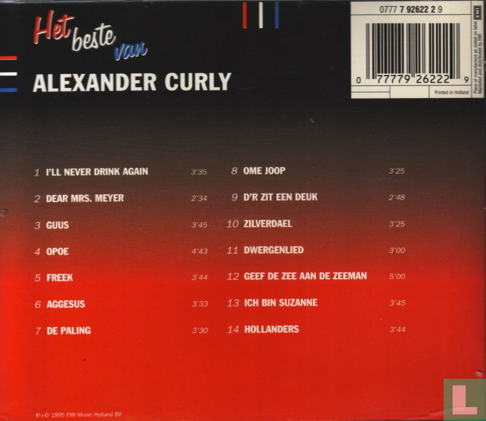 Het beste van Alexander Curly