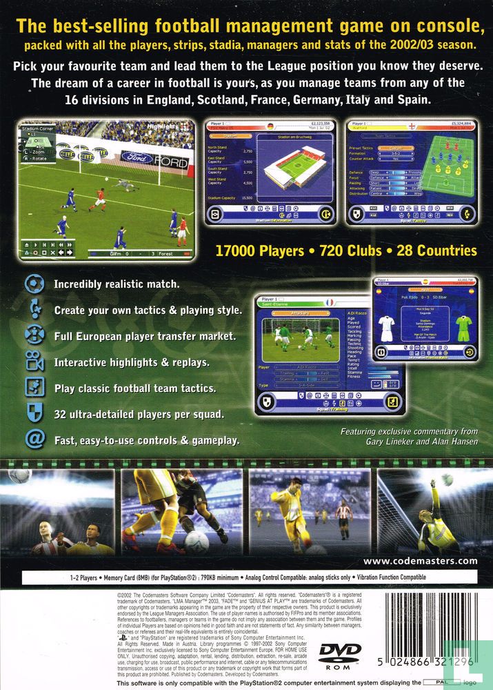 LMA Manager 2003