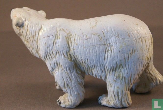 Eisbär laufend