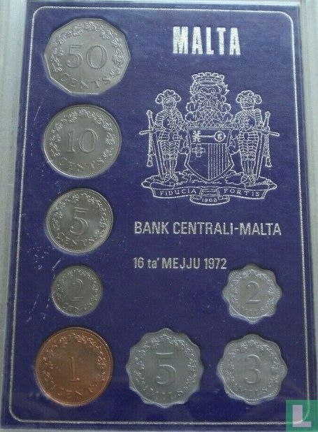Malta mint set 1972
