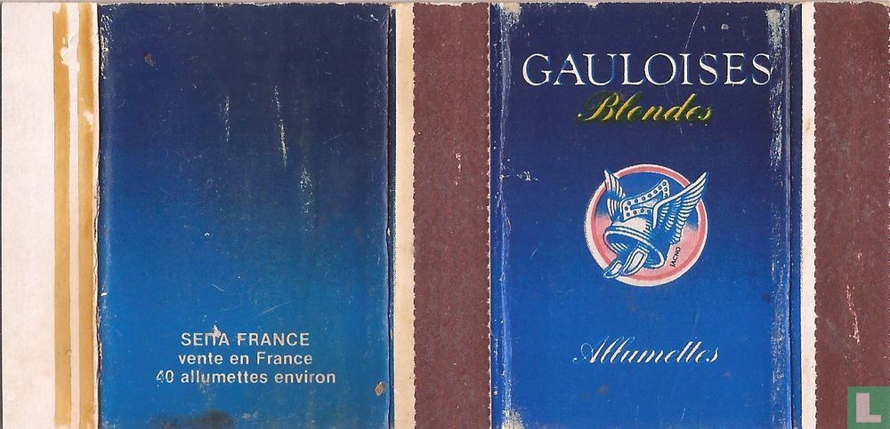 Gauloises Blondes Allumettes