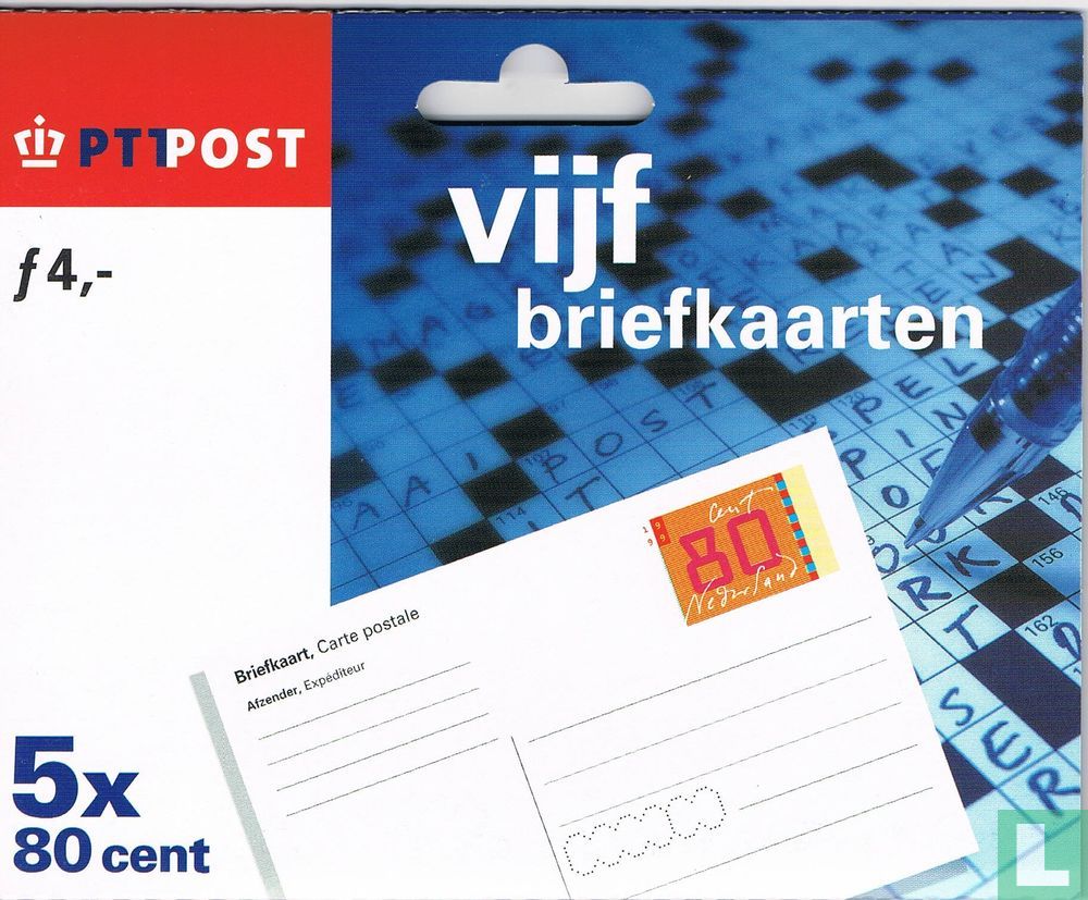 Cinq cartes postales