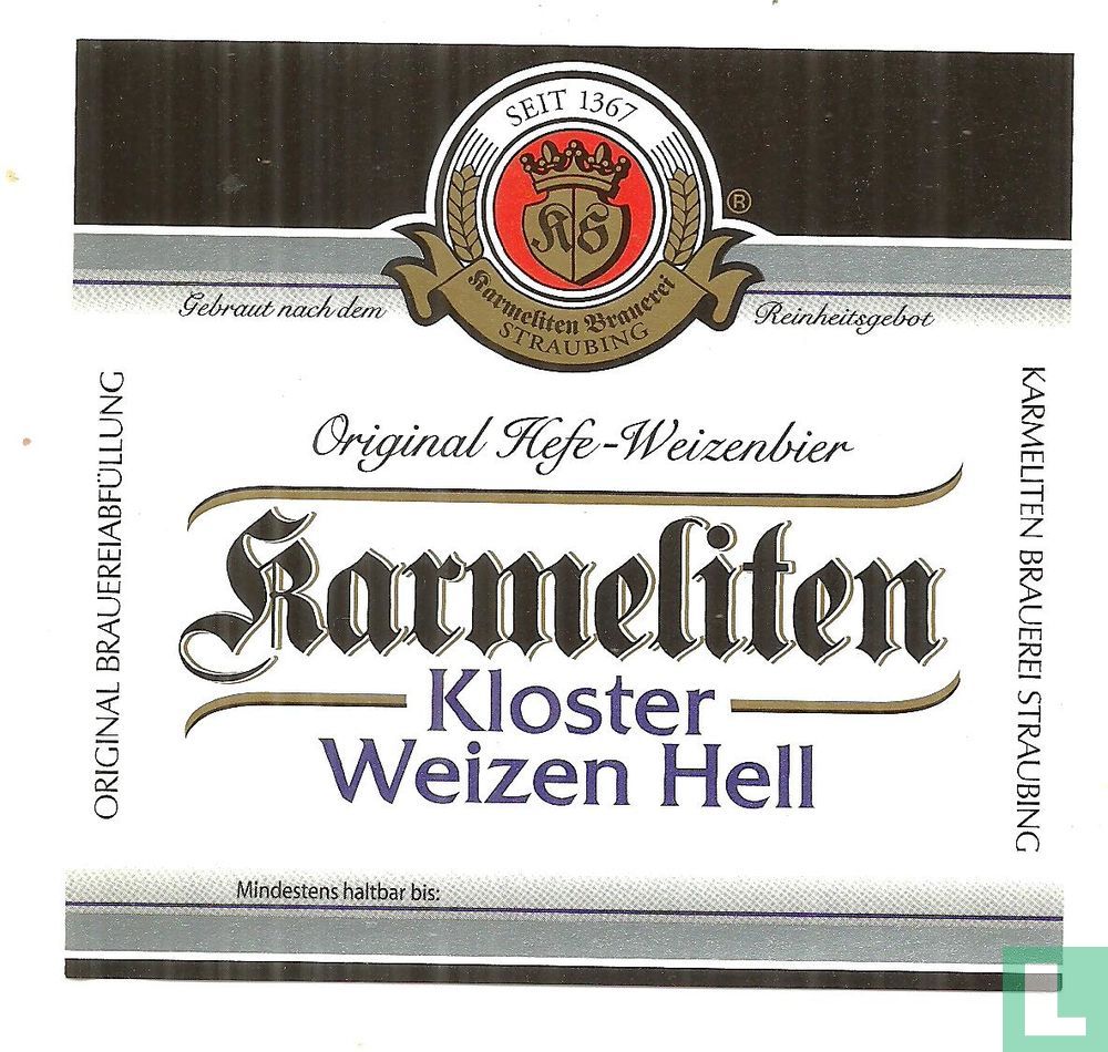 Karmeliten Kloster Weizen Hell