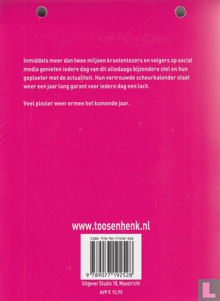 Scheurkalender 2022