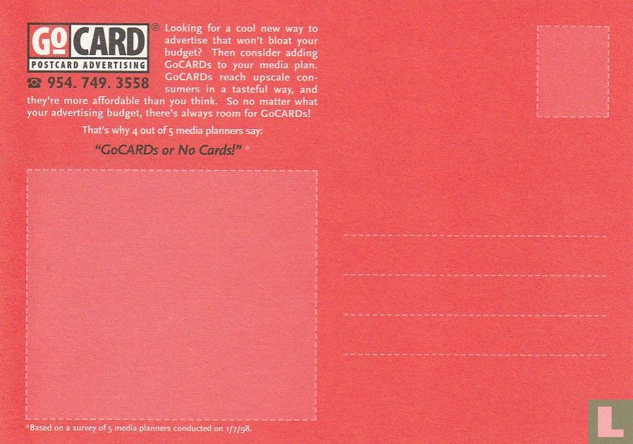 Go Cards Sign GoCard 'GoCARDs or No Cards!'