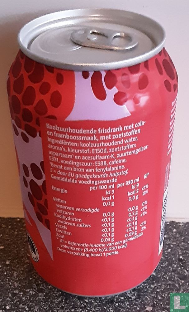 Cola Raspberry flavour 