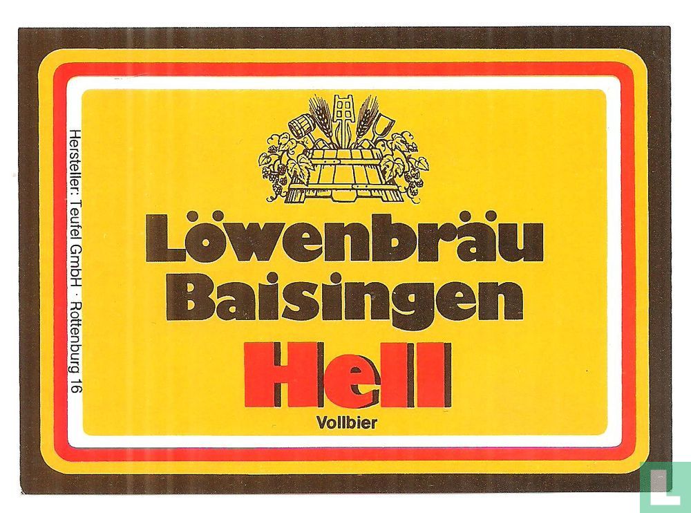 Baisingen Löwenbräu Hell