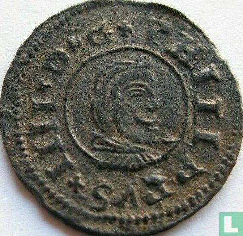 Spanje 16 maravedis 1663 (R)