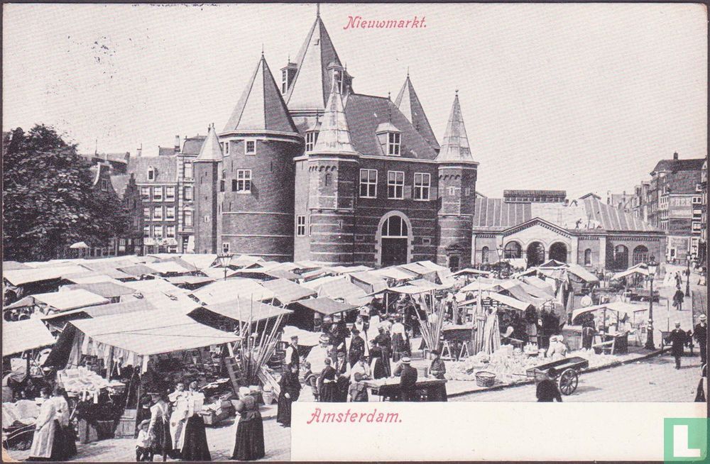 Nieuwmarkt. Amsterdam.