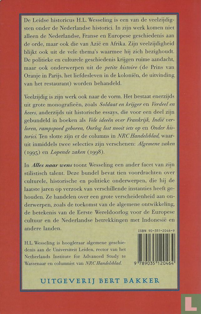 Alles naar wens