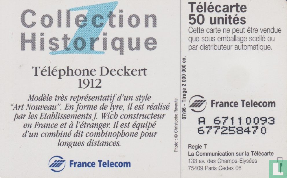 Téléphone Deckert