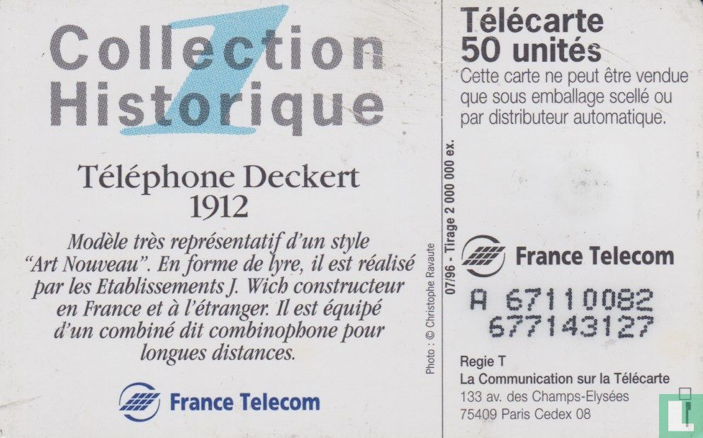 Téléphone Deckert