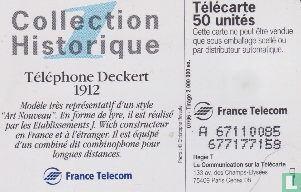 Téléphone Deckert