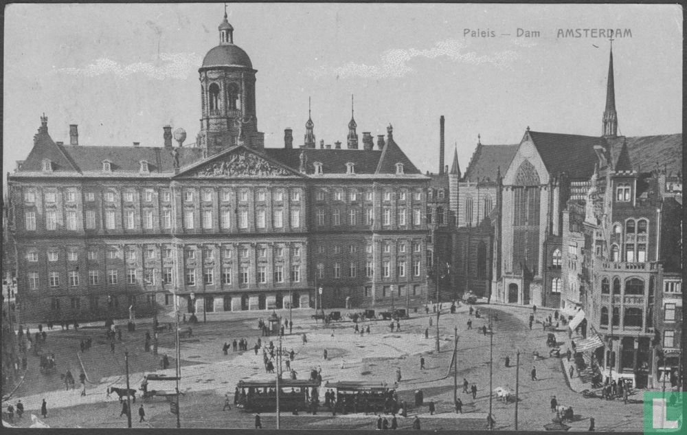Paleis  ---  Dam          AMSTERDAM