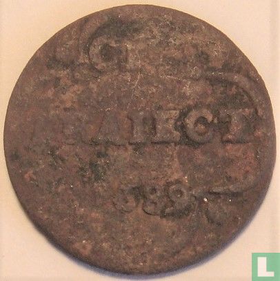 Utrecht 1 duit 1689
