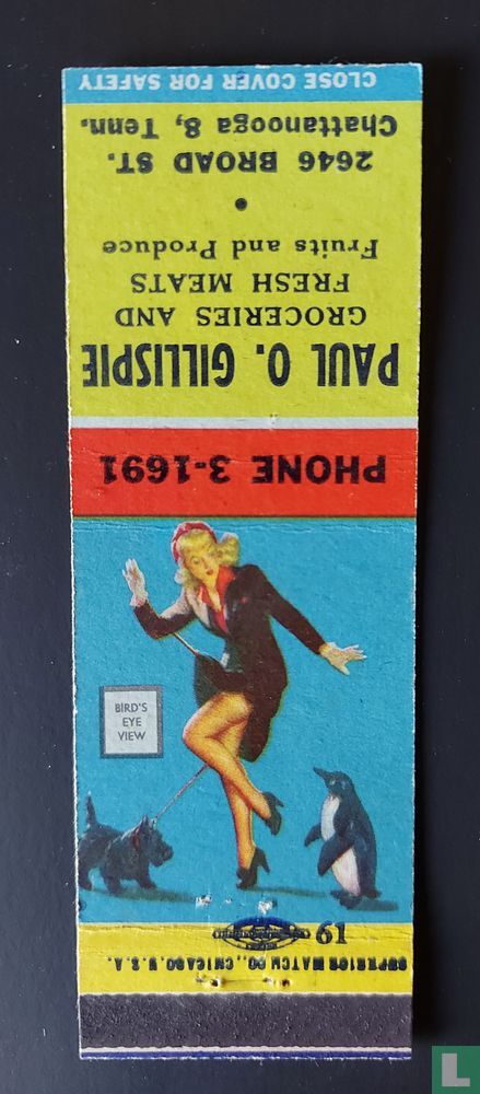 Pin up 40 ies Dogs eye vieuw B