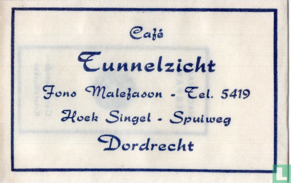 Cafe Tunnelzicht