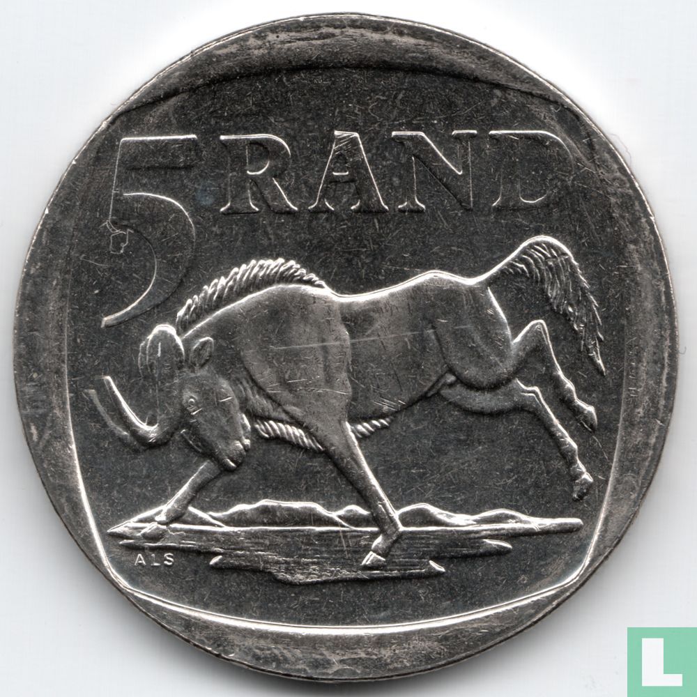 Südafrika 5 Rand 2001
