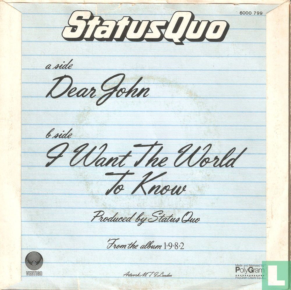 Dear John