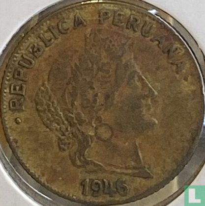 Pérou 10 centavos 1946
