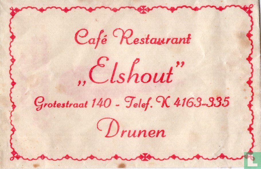 Café Restaurant "Elshout"