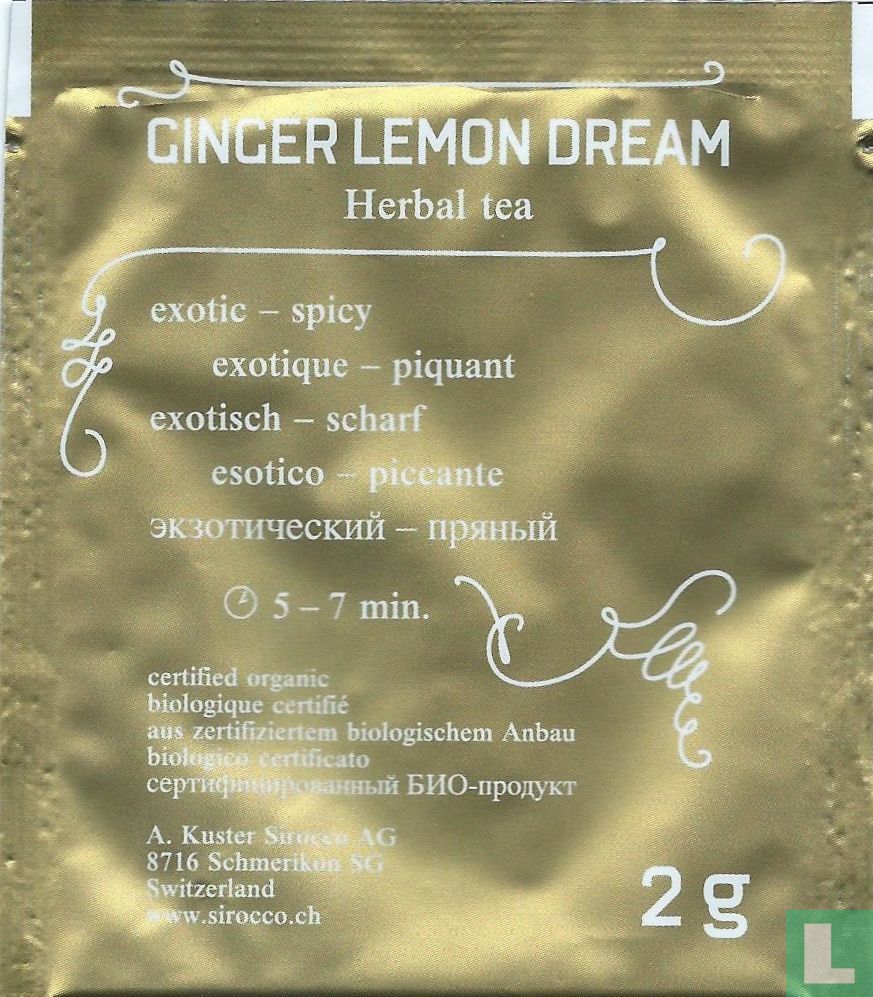  8 Ginger Lemon Dream